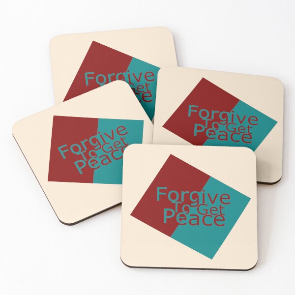 Item preview, Forgive To Get Peace - Red designed and sold by BASTOFE.