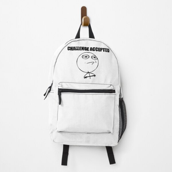 Item preview, Challenge accepted face designed and sold by FareGraphics.