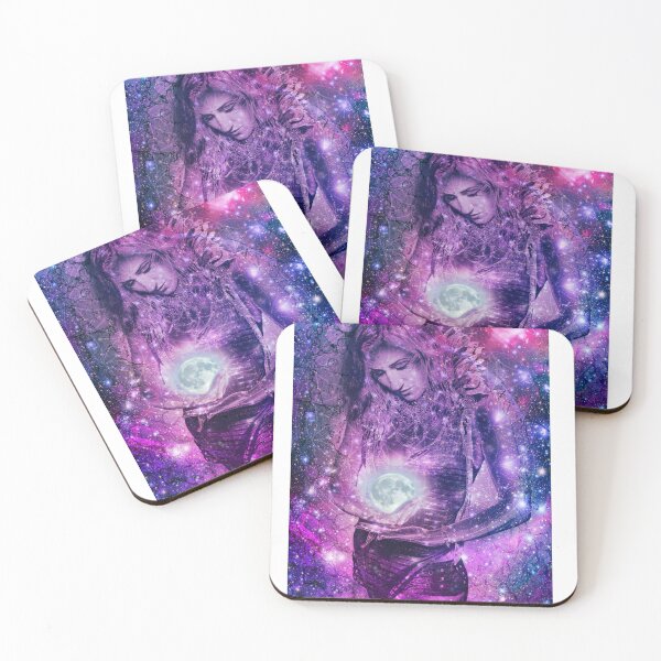 Item preview, Georgia Okeeffe pink moon on water designed and sold by ArtWaves ⭐⭐⭐⭐⭐.