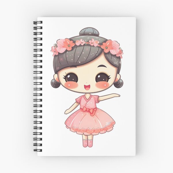 Item preview, Cute Chinese Ballerina in Pink Tutu Skirt designed and sold by MiloWipi.