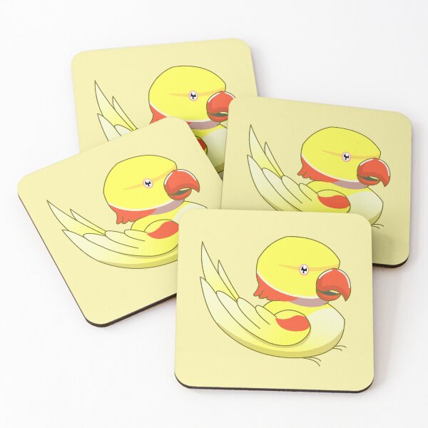 Item preview, Fun, exotic and Cute Yellow Alexandrine Parrots designed and sold by DynieKid.