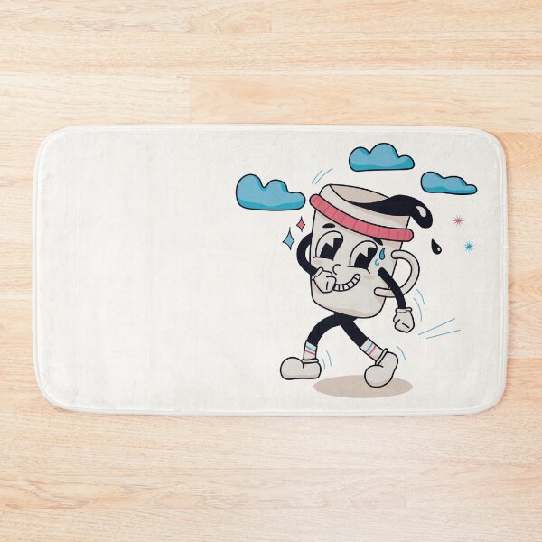Item preview, Running Espresso retro character designed and sold by SoykAart.