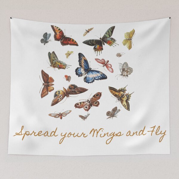 Item preview, Spread Your Wings and Fly designed and sold by didiartcreation.