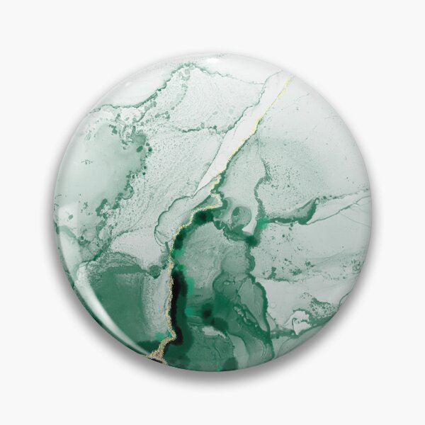 Item preview, Green and Gold Alcohol Ink Pattern designed and sold by Lady-Lilac.