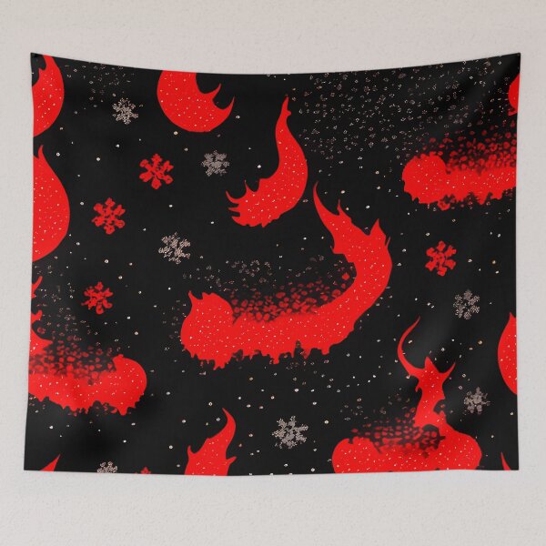 Item preview, Fire and Snow Pattern 1 designed and sold by atangerprints.