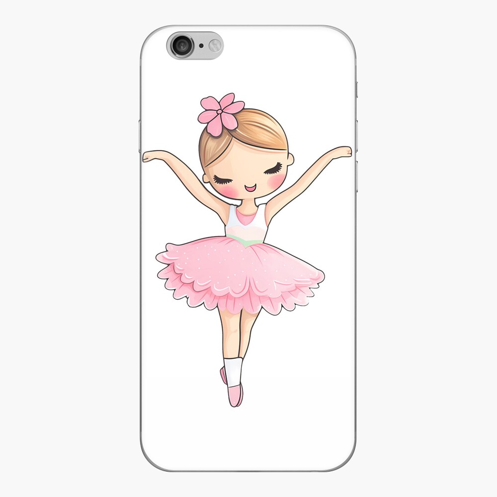 Cute Pink Ballerina Sticker for Sale by MiloWipi