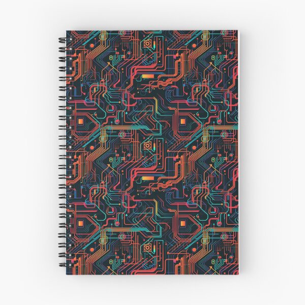 Item preview, neon circuit board pattern designed and sold by shanemuir5.