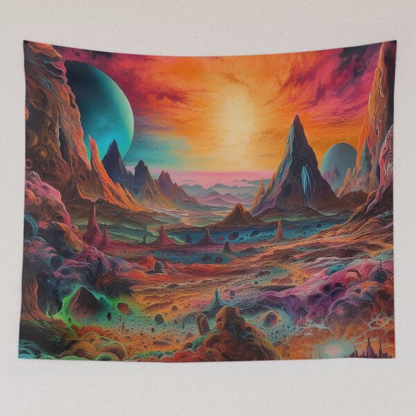 Item preview, Burning Skyline designed and sold by CustomHDPrints.