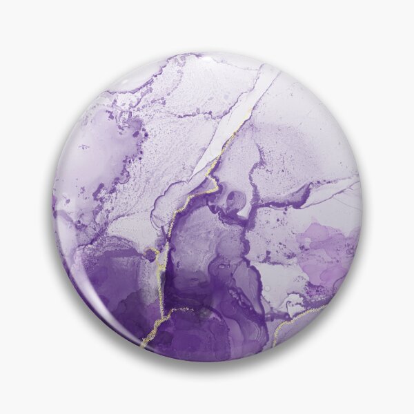 Item preview, Purple and Gold Alcohol Ink Pattern designed and sold by Lady-Lilac.