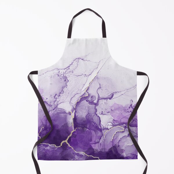 Item preview, Purple and Gold Alcohol Ink Pattern designed and sold by Lady-Lilac.