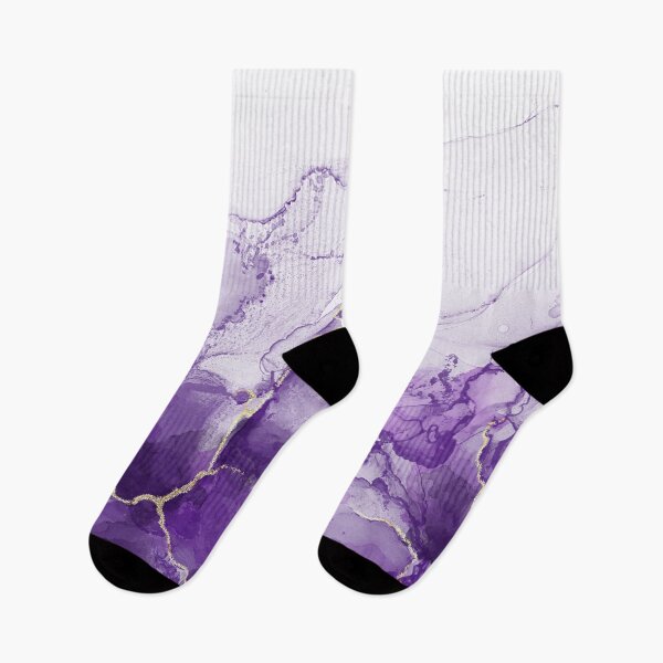 Item preview, Purple and Gold Alcohol Ink Pattern designed and sold by Lady-Lilac.