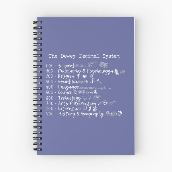 Item preview, dewey decimal designed and sold by KlairaKilburn.