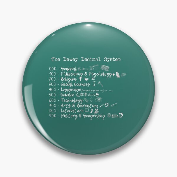 Item preview, dewey decimal designed and sold by KlairaKilburn.