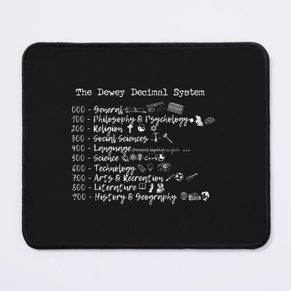 Item preview, dewey decimal designed and sold by KlairaKilburn.