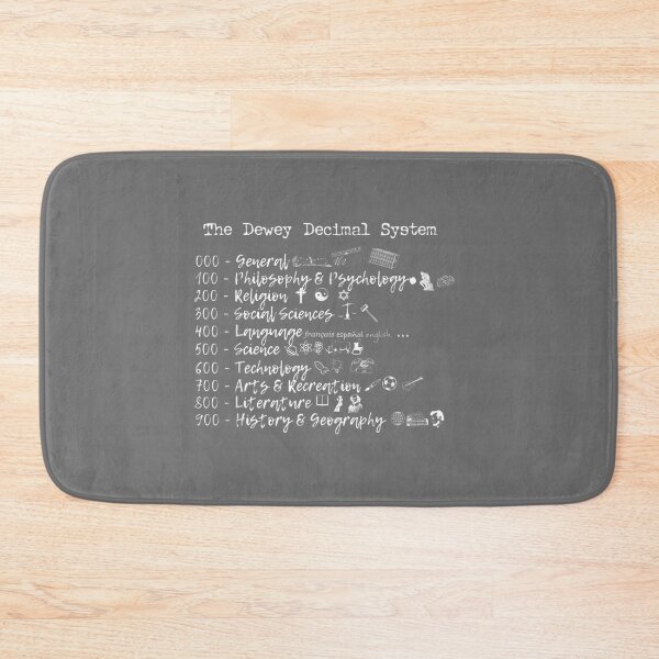 Item preview, dewey decimal designed and sold by KlairaKilburn.
