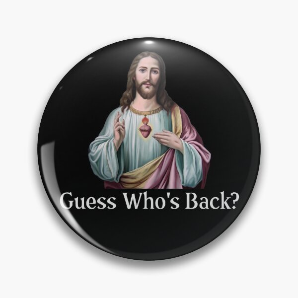 Item preview, Guess Who's Back Jesus Christian Jesus Guess Who's Back Gear designed and sold by DynamicDesign.