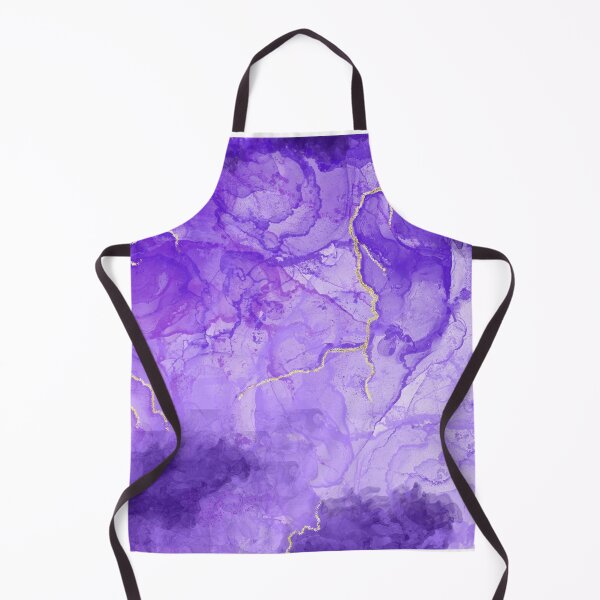 Item preview, Purple and Gold Alcohol Ink Pattern designed and sold by Lady-Lilac.
