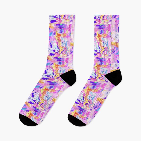 Item preview, Pink Crest Vaporwave Glitch Signal Pattern  designed and sold by Trashkrush.