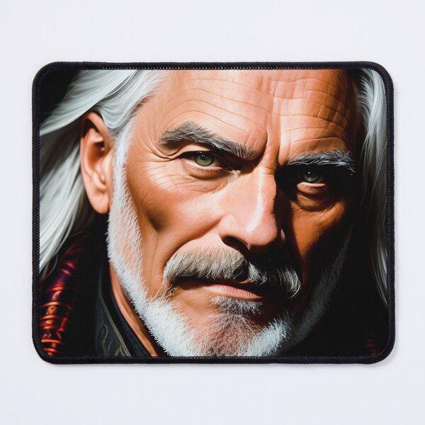 Item preview, Old wizard - Portrait designed and sold by Jaroslav Hubert.