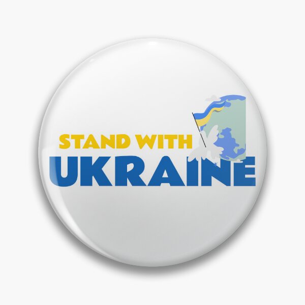Item preview, Stand With Ukraine designed and sold by JIMBOBS WALL ART.