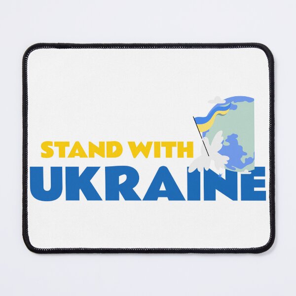 Item preview, Stand With Ukraine designed and sold by JIMBOBS WALL ART.