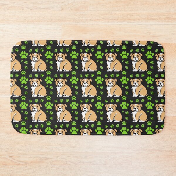 Item preview, cute doggo patterns kiwi green on black designed and sold by Chaoticzarts.
