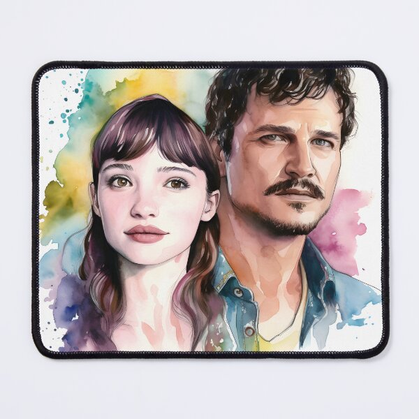 Artikelvorschau, Bella Ramsey und Pedro Pascal entworfen und verkauft von KateKorsaro.