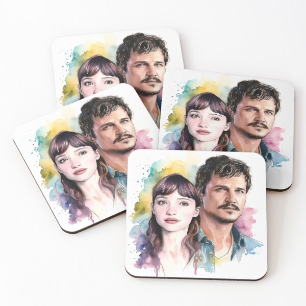 Artikelvorschau, Bella Ramsey und Pedro Pascal entworfen und verkauft von KateKorsaro.
