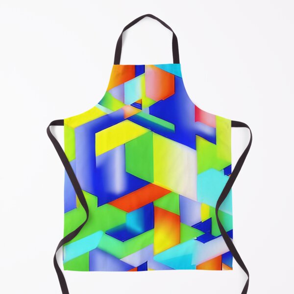 Item preview, Abstract Colorful Geometric Neons designed and sold by calibrit.