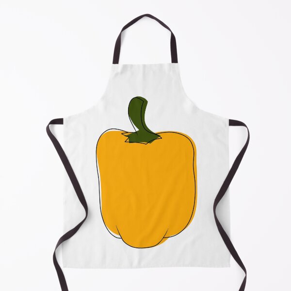 Item preview, Minimalist yellow bell pepper designed and sold by anycolorart.