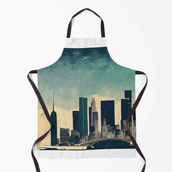 Item preview, Downtown silhouettes at dawn designed and sold by Imagyn8.