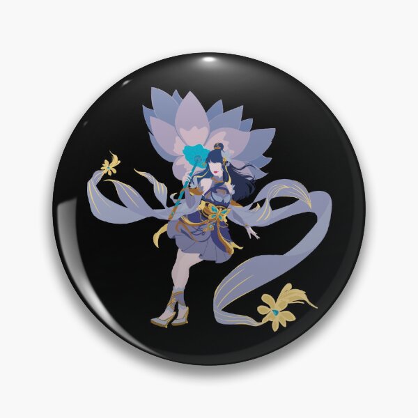 Item preview, Kagura Water Lily Skin Mobile Legends Bang Bang designed and sold by cryaboutitnow.