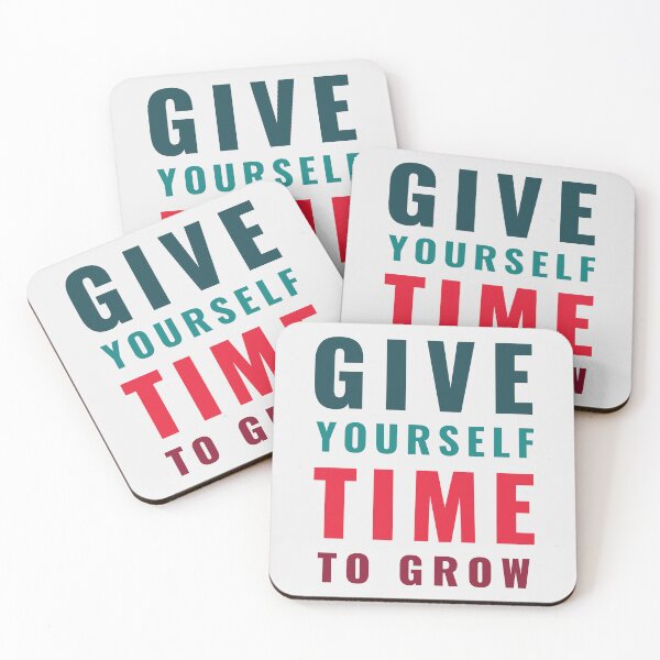 Item preview, Give Yourself time to Grow T-Shirt, Motivation shirt, Positive vibes shirt designed and sold by Hussain Shirts.