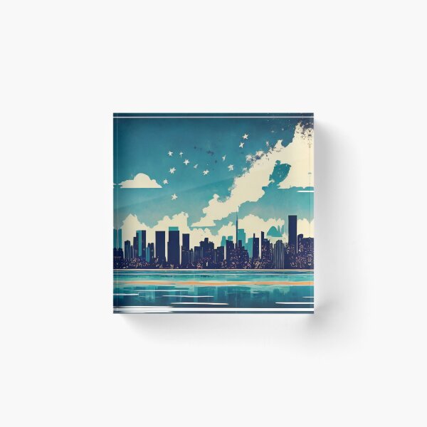 Item preview, Twilight over the skyline designed and sold by Imagyn8.