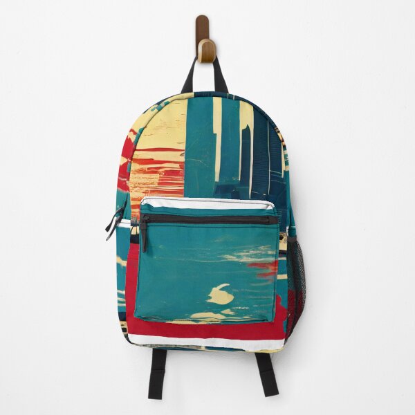 Item preview, Glowing skyline at sunset designed and sold by Imagyn8.