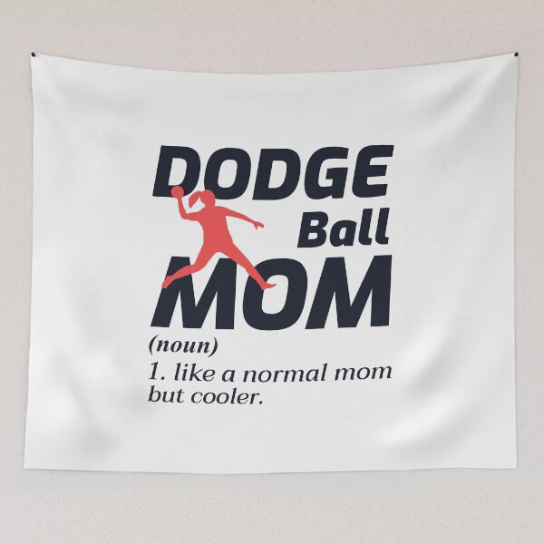 Item preview, Dodgeball Mom Sports Mothers day designed and sold by TastefulTees.