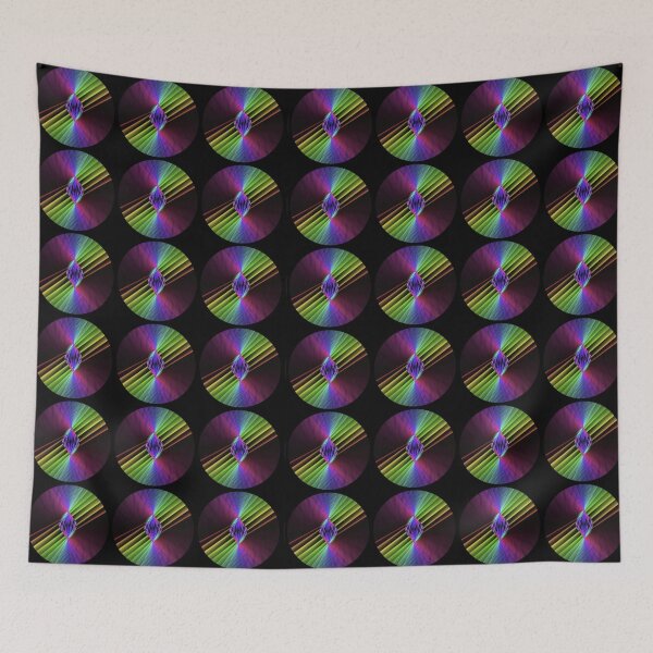Item preview, Laser Disks Repeating pattern designed and sold by shakespeare1212.