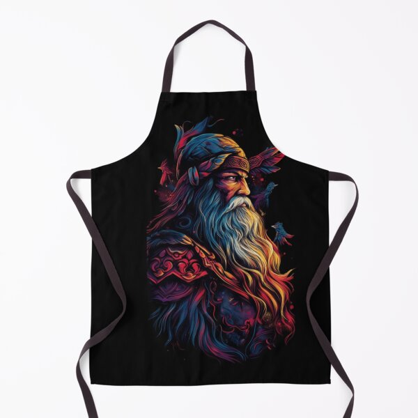 Item preview, Norse god Odin, the Allfather of the Aesir. God of war, god of poetry and magic  designed and sold by NoGoodJuli.