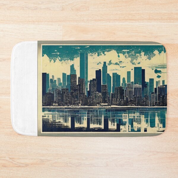 Item preview, A city's towering skyline designed and sold by Imagyn8.