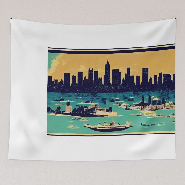 Item preview, Modern skyscrapers in view designed and sold by Imagyn8.