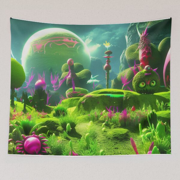 Item preview, Alien Garden Dream #1 designed and sold by TysonSaner.