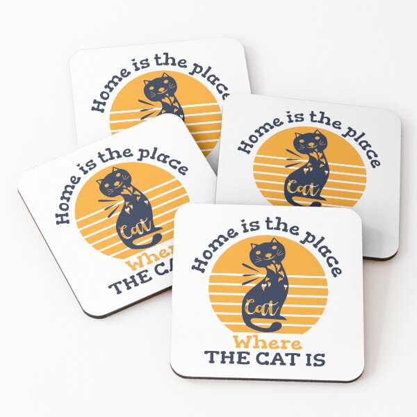 Item preview, Home Is The Place Where The Cat Is designed and sold by beefrancky.