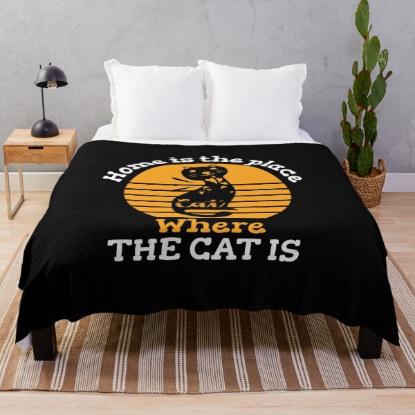 Item preview, Copy of Home Is The Place Where The Cat Is designed and sold by beefrancky.