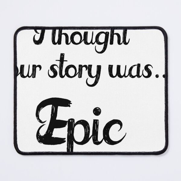 Item preview, Our Story Fitted designed and sold by mattbecs.