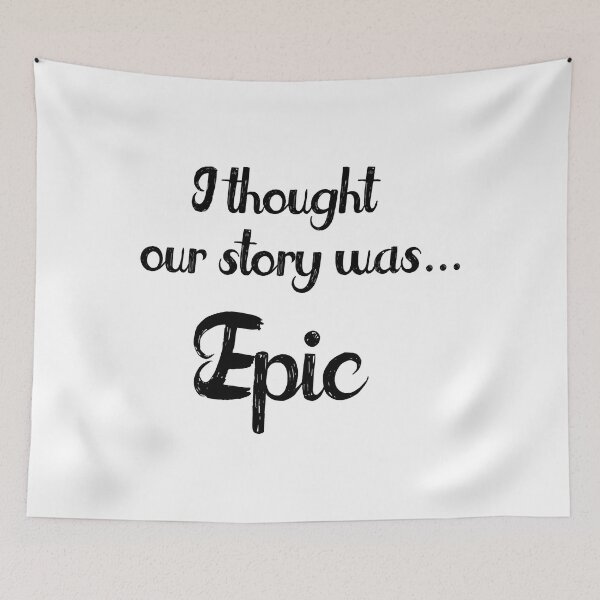 Item preview, Our Story Fitted  designed and sold by mattbecs.