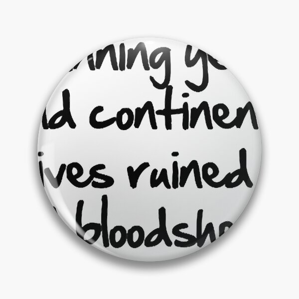 Item preview, Spanning years and continents. Lives ruined and bloodshed. designed and sold by mattbecs.