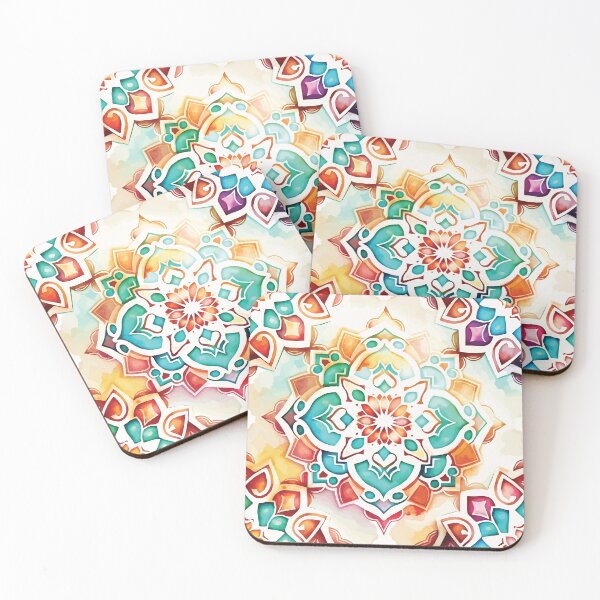 Item preview, A Moroccan Inspired Flower Design - Boho Chic Patterns designed and sold by GVRDesign.