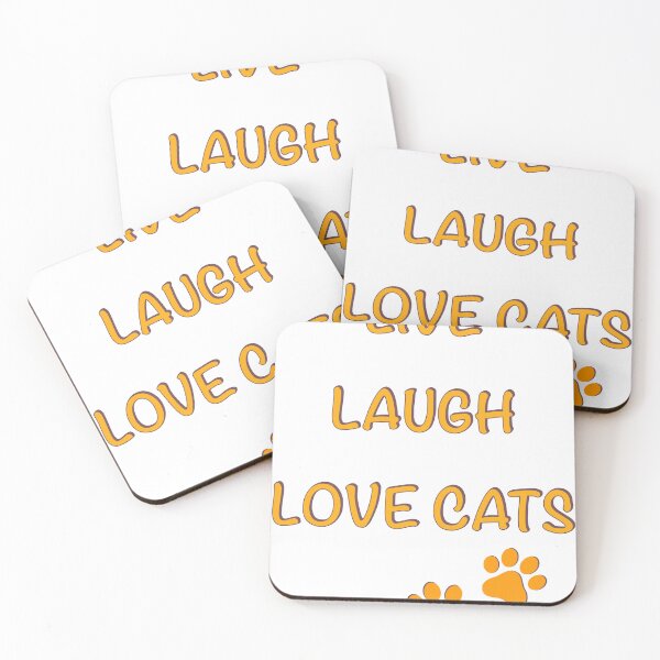 Item preview, Live Laugh Love Cats designed and sold by Fenrir Fury.