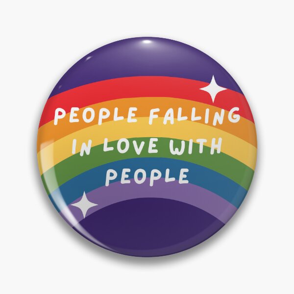 Item preview, People Falling In Love With People LGBTQ Gift designed and sold by Furia LGBTQ+ Accessories.