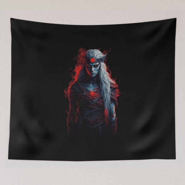 Item preview,  Norse Goddess Hel. Queen of the realm of the dead.  designed and sold by NoGoodJuli.